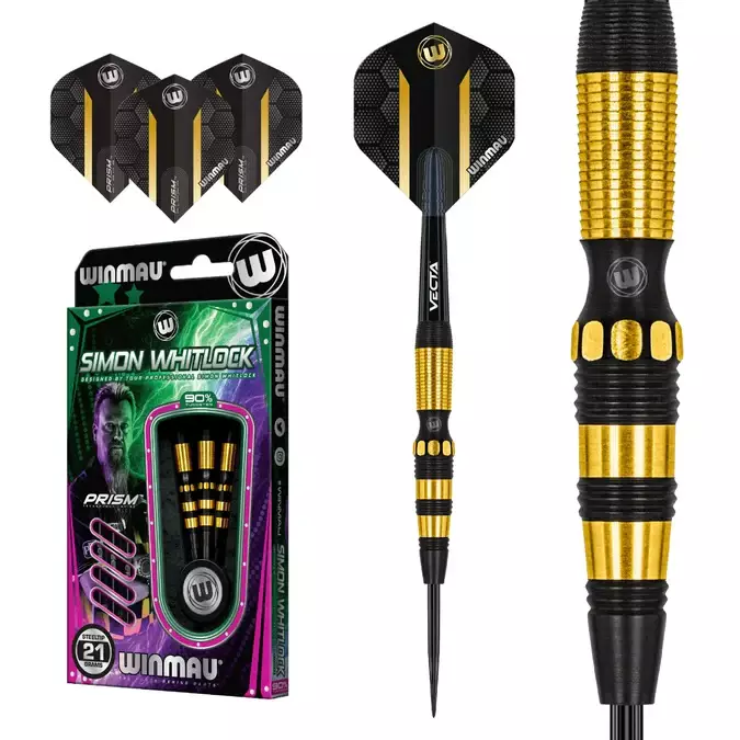 Winmau Simon Whitlock Dynamic Edge SE 90% 21g Dartstikat - Winmau Darts Tikat - 1471-21 - 1