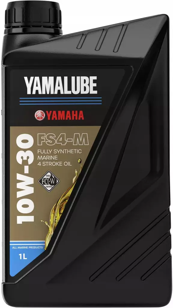 Yamalube Full Synthetic FC-W 10W-30 1 L moottoriöljy - Yamaha OEM Öljyt ja Kemikaalit - YMD630700101 - 1