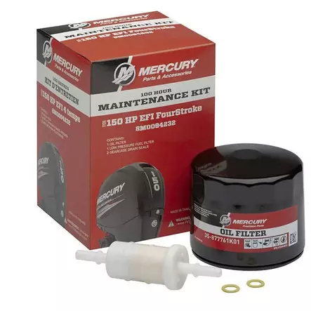 Mercury 100 h huoltosarja 150 hv EFI FourStroke - Mercury OEM Huoltosarjat - 8M0094232 - 1