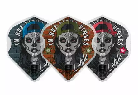 L-Style L1EZ Standard Jesus Noguera v3 Clear White Darts sulat - L-Style Sulat - F11012 - 1