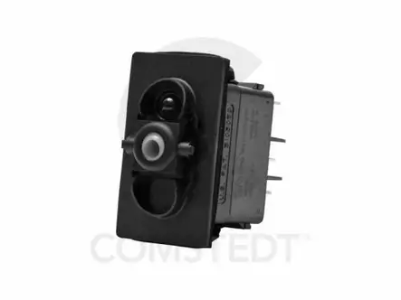 Carling 2-napainen Keinukatkaisija punaisella LED-valolla IP66 / IP68 - Venesähkötarvikkeet - A4032 - 1