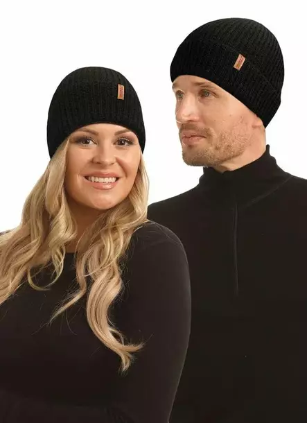 Cross Adventure Merinovillapipo | Musta - Pipot - 6430065681212 - 1