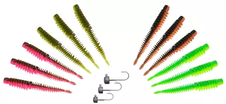 Patriot Sneaky 8,5cm 12+3kpl NED Jigilajitelma - Jigilajitelmat - PSNE85-KIT-01 - 1