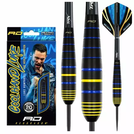 Red Dragon Luke Humphries World Champion Brass dartstikat - Red Dragon Darts Tikat - RDD2701 - 1