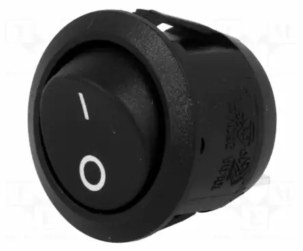 SCI Pyöreä Keinukytkin ON - OFF - Venesähkötarvikkeet - R13112A02BB2 - 1