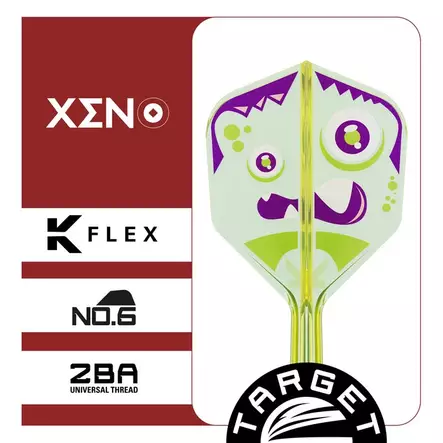 Target Japan K-Flex Motomu Sakai Xeno NO6 Dartsulat - Kiinteäsulkaiset varret - 410322 - 2