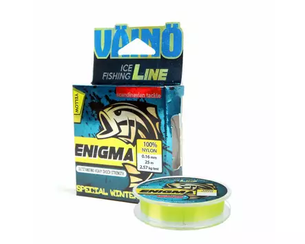 Väinö Enigma 25m keltainen Pilkkisiima - Pilkkisiimat - 309-20010 - 1