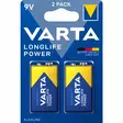 Varta Longlife Power 9V Paristo | 2kpl - Paristot - 40-9V-2 - 1
