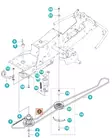 Husqvarna vetohihna Moottori-Välipyörä - Ajoleikkurit - 5996759-02 - 2