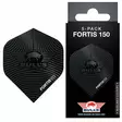 Bull's Fortis 150 5-pack Black No.2 - Dartstikan irtosulat - BU-51012 - 1