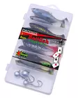 Baitfish 8cm Clear Water Kit 12 jigiä + 3 jigipäätä - Patriot jigit - PBF8-KIT-02 - 2