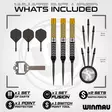 Winmau Exion Parallel Switch Point 90% Dartstikat - Winmau Darts Tikat - 1557-22 - 2