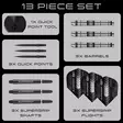 Harrows Supergrip Tapered Quick Point 90% Dartstikat - Harrows Darts Tikat - BD89022 - 5