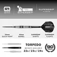 Harrows Supergrip Torpedo Quick Point 90% Dartstikat - Harrows Darts Tikat - BD89122 - 4