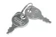 Husqvarna 5168446-02 alkuperäinen virta-avain Husqvarna Rider -ajoleikkureihin ja Royal-ruohonleikkureihin, virtalukon vara-avain - Ajoleikkurit - 5168446-02 - 1