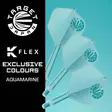 Target Japan K-Flex Aqua Logo NO6 Dartsulat - Kiinteäsulkaiset varret - 410282 - 2