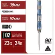 Target Japan Mizu Series 02 Swiss Point 90% Dartstikat - Target Darts Tikat - 191002 - 2