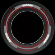 Winmau Advance Black/Red Surround Seinäsuoja - Dartstaulun seinäsuojat  - 4452 - 1