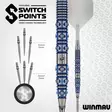 Winmau Lunaris Tapered Switch Point 90% Dartstikat - Winmau Darts Tikat - 1556-22 - 2