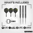 Winmau Michael van Gerwen Signature Edition Switch Point 90% Dartstikat - Winmau Darts Tikat - 1561-22 - 5