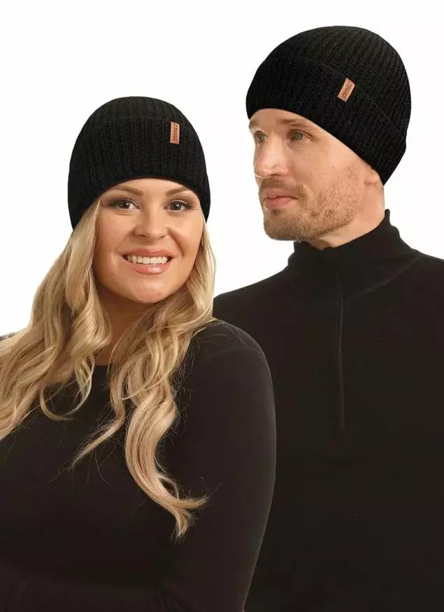 Cross Adventure Merinovillapipo | Musta - Pipot - 6430065681212 - 1