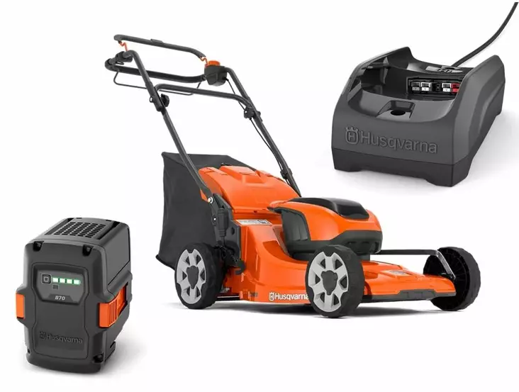 Husqvarna LC 142IS Akkuruohonleikkurisetti - Akkukäyttöiset ruohonleikkurit - 9705419-02 - 1