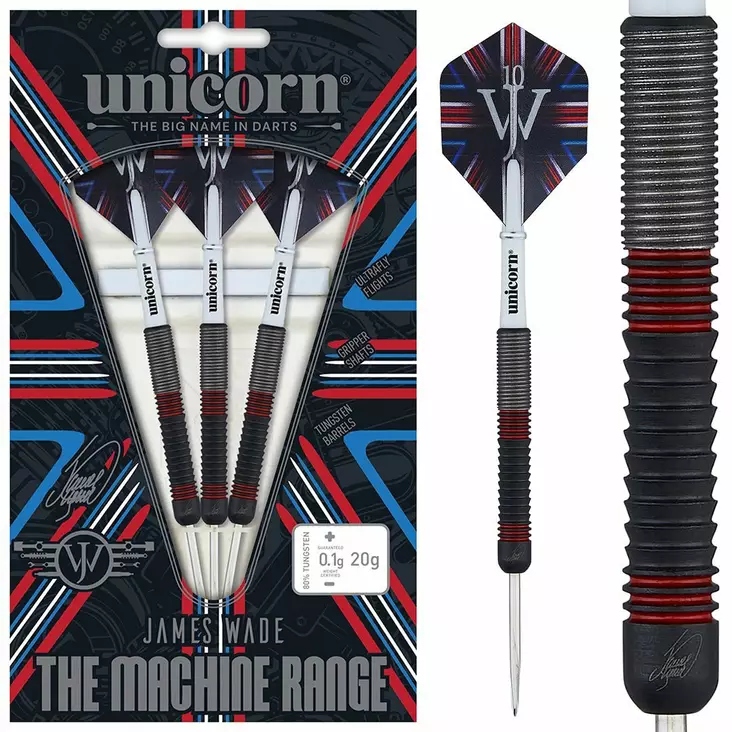 Unicorn James Wade Machine 80% 22g Darts Tikat - Unicorn Darts Tikat - UN-29232 - 1
