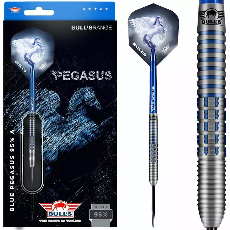 Bull's Blue Pegasus 95% A Darts Tikat - Bull's Darts Tikat - BU-21222 - 1