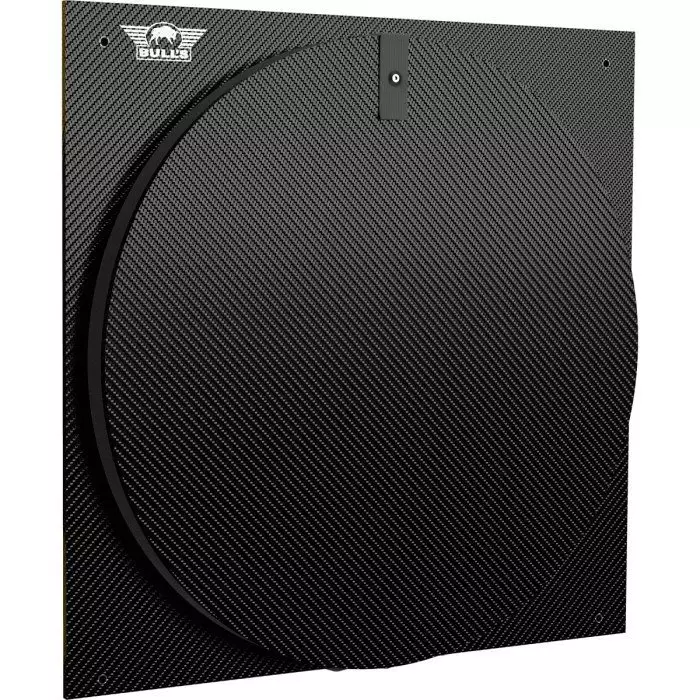 Bull's Dartboard Silencer Neo musta darts-taulun äänenvaimennin ja tärinänvaimennus seinäkiinnitykseen - Darts tauluvalot ja taulutelineet - BU-65012 - 1