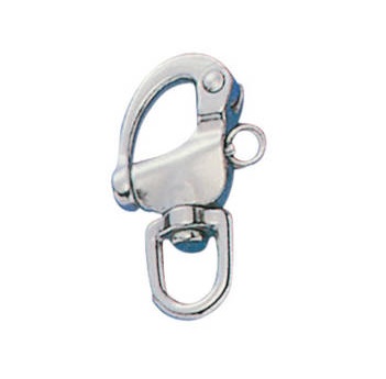 Columbus Skuuttihaka leikarilla, AISI 316 Haponkestävä, 12mm 1kpl - Venekiinnikkeet ja pientarvikkeet - 03011612 - 1