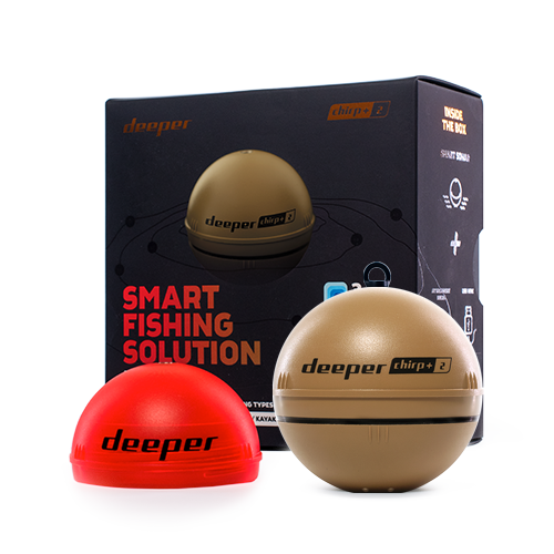Deeper Smart Sonar CHIRP+ 2 kaikuluotain - Perinteiset kaikuluotaimet ja plotterit - DEEP-CHIRP-P2 - 1