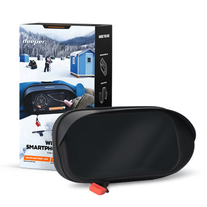 Deeper Winter Smartphonecase 2.0 puhelimen suojakotelo - Kaikuluotainten jalustat ja kiinnikkeet - DEEP-WSC2 - 1