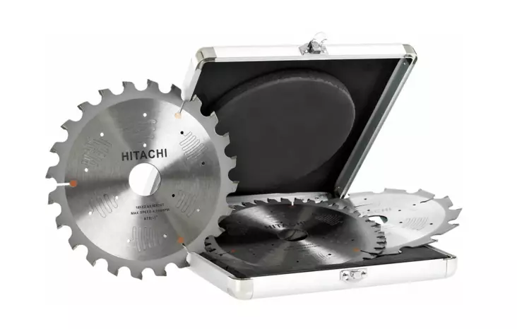 Hikoki 3-osainnen pyörösahanteräsarja | 165mm | 30mm reikä | 14T-24T-40T - Akkutyökalujen terät ja lisävarusteet - 60350092 - 1