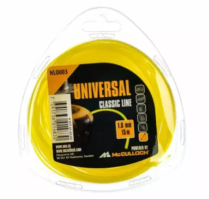 Husqvarna Low Noise trimmerisiima 1,6X15 - Trimmereiden siimat, siimapäät ja terät - 5776163-12 - 1