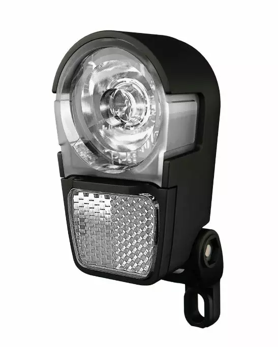 Led-etuvalo HERRMANS H-Ike, musta - Polkupyörän lukot ja lisätarvikkeet - 4099-0122 - 1