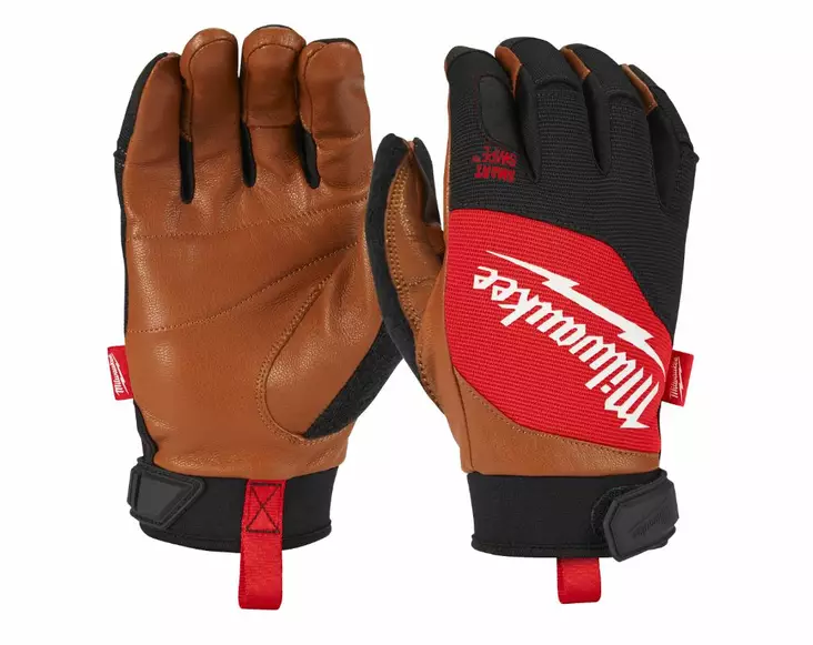 Milwaukee Hybrid Leather Nahkakäsineet - Työkäsineet - 4932471912 - 1