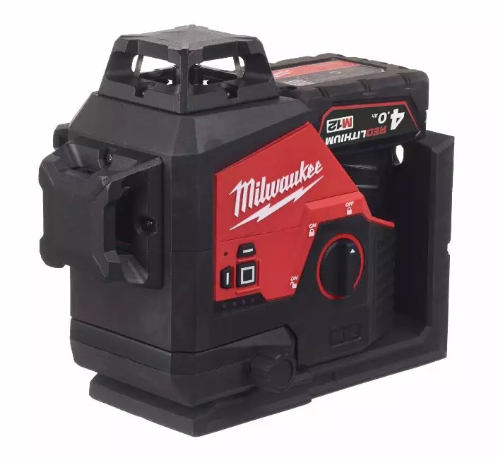 Milwaukee Ristilinjalaser M12 3PL-401C - Milwaukee Erikoistyökalut - 4933478102 - 1