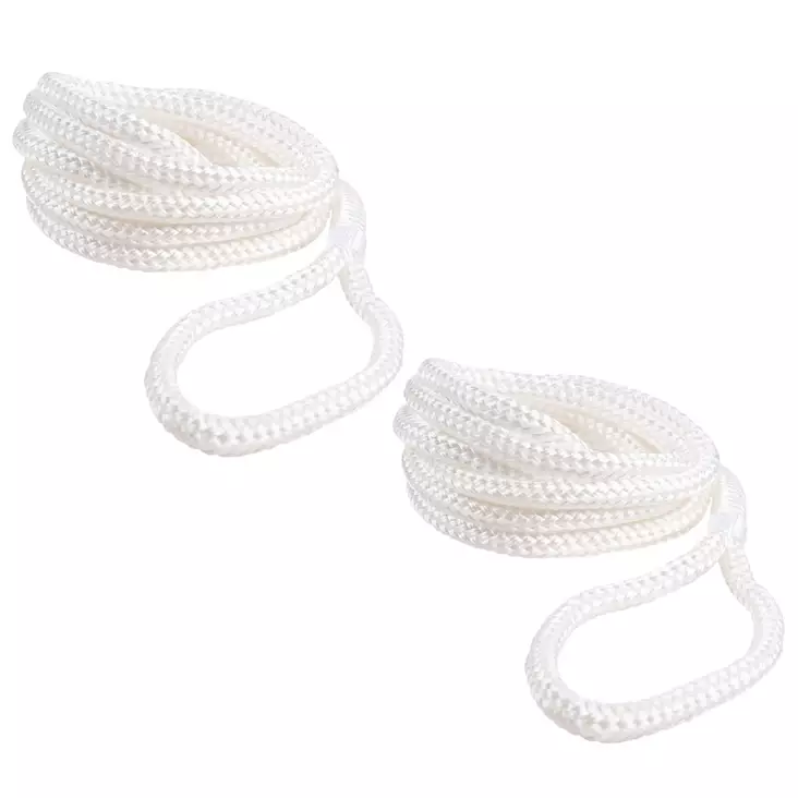 Qvarken Valkoinen Lepuuttajaköysi 8mm | 2kpl - Lepuuttajat ja köydet - 102-05-0002 - 1