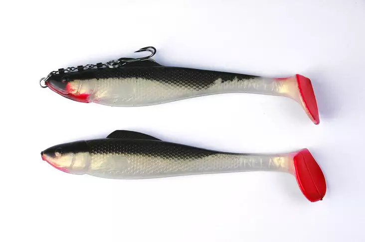 Relax Ohio 5" 2Kpl - 1Kpl Rigattu - Valmiiksi koukutetut jigit - 85862 - 1