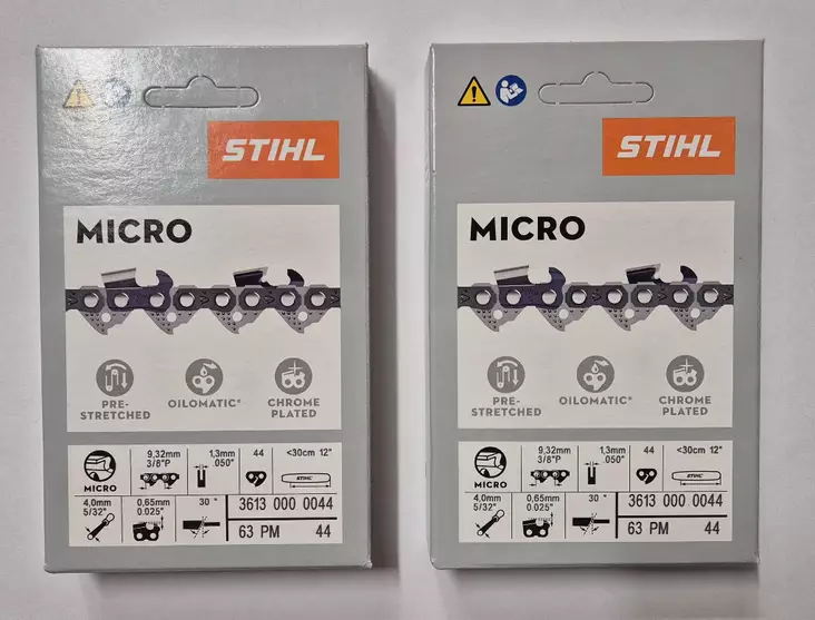 STIHL Teräketju Pm 3/8"P 1,3mm 44L - Stihl moottorisahan teräketjut - 361300000442 - 1