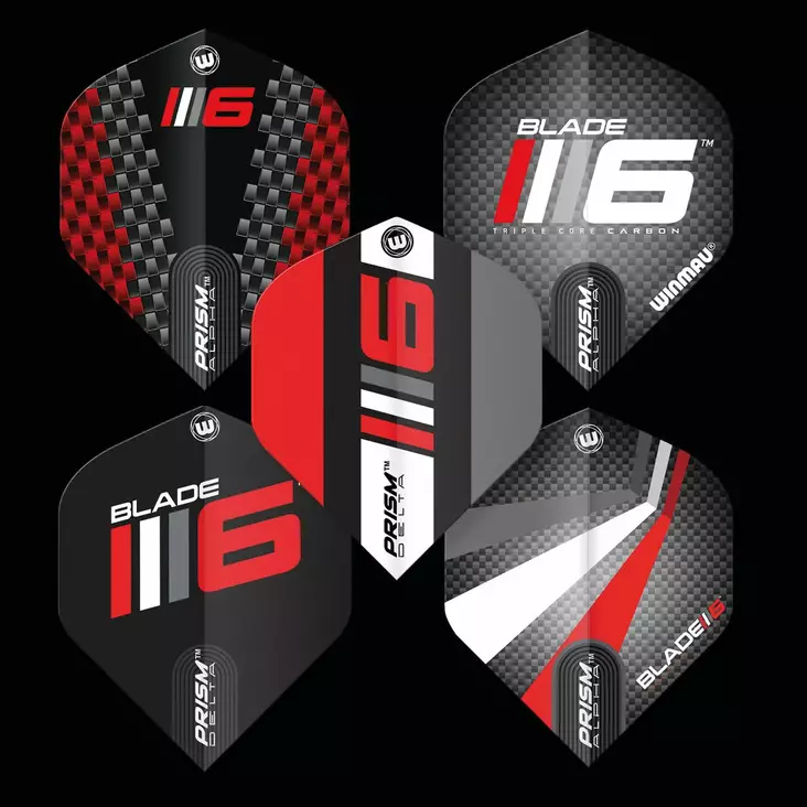 Winmau Blade 6 Flight Collection - Dartstikan irtosulat - 8142 - 1