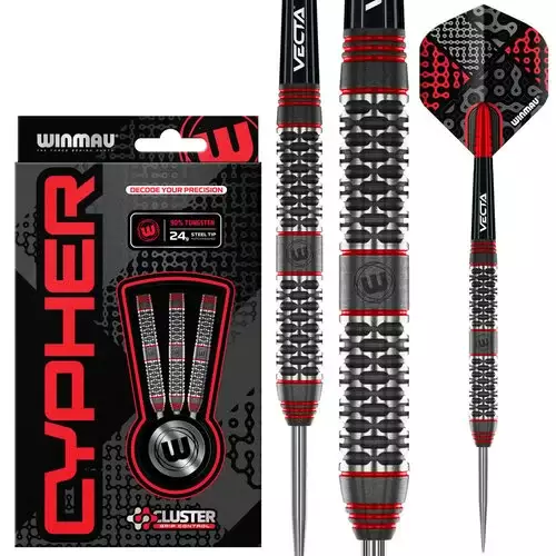Winmau Cypher 90% Steel Tip Darts Tikat - Winmau Darts Tikat - 1520-22 - 1
