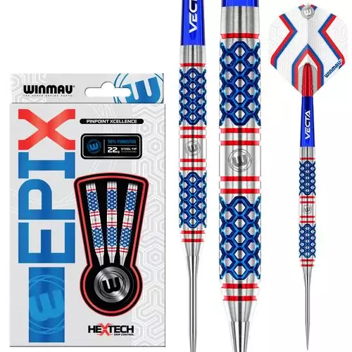 Winmau Epix 90% Steel Tip Darts Tikat - Winmau Darts Tikat - 1519-22 - 1