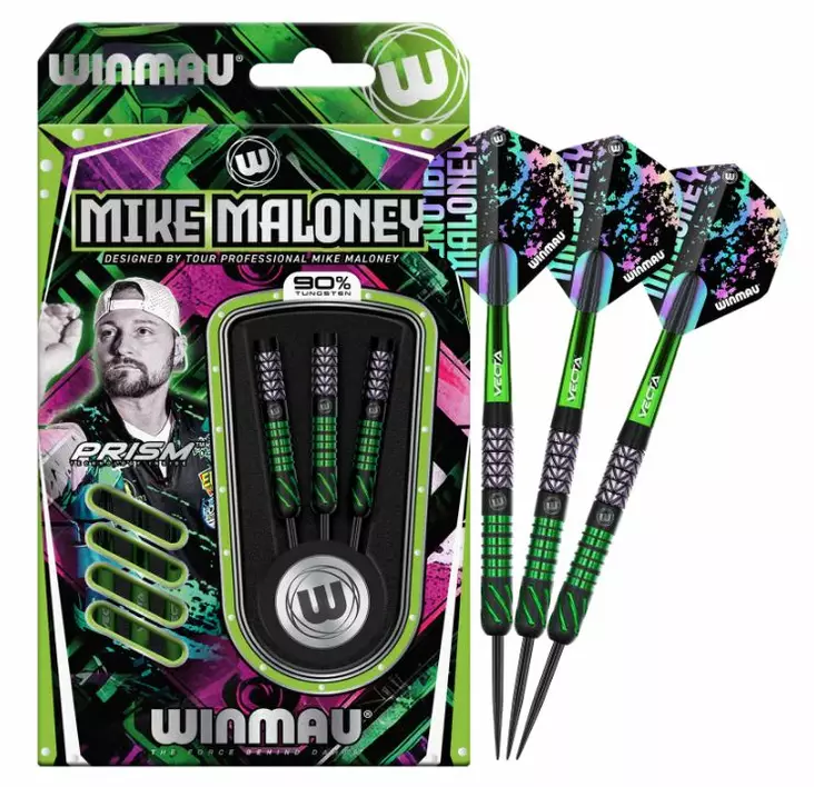 Winmau Mike Maloney 90% Dartstikat - Winmau Darts Tikat - 1533-22 - 1