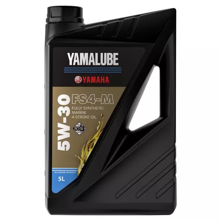 Yamalube FS4-M FC-W 5W-30 5 L moottoriöljy - Yamaha OEM Öljyt ja Kemikaalit - YMD630800502 - 1