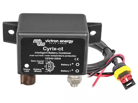 Victron Energy Cyrix-ct kaksoisakkurele 12/24V-230A - Akkulaturit - 1702-87443 - 1