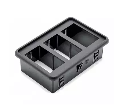 Carling Asennuskehys 3 Katkaisijalle - Venesähkötarvikkeet - A4003-3 - 1