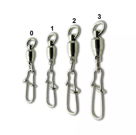 G.T.R Kuulalaakerilukko Leikari Koko:0 3Kpl - Viehelukot, Leikarit ja Pientarvikkeet - 1600-0-3 - 1