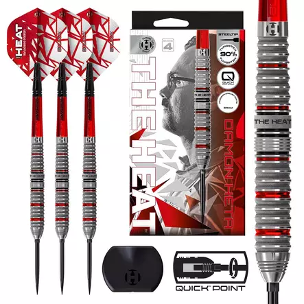 Harrows Damon Heta V4 Quick Point 90% Dartstikat - Harrows Darts Tikat - BD87123 - 1