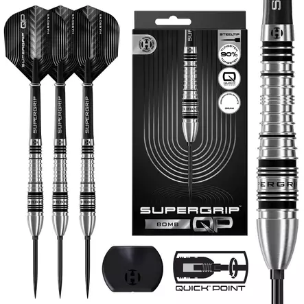 Harrows Supergrip Bomb Quick Point 90% Dartstikat - Harrows Darts Tikat - BD89223 - 1